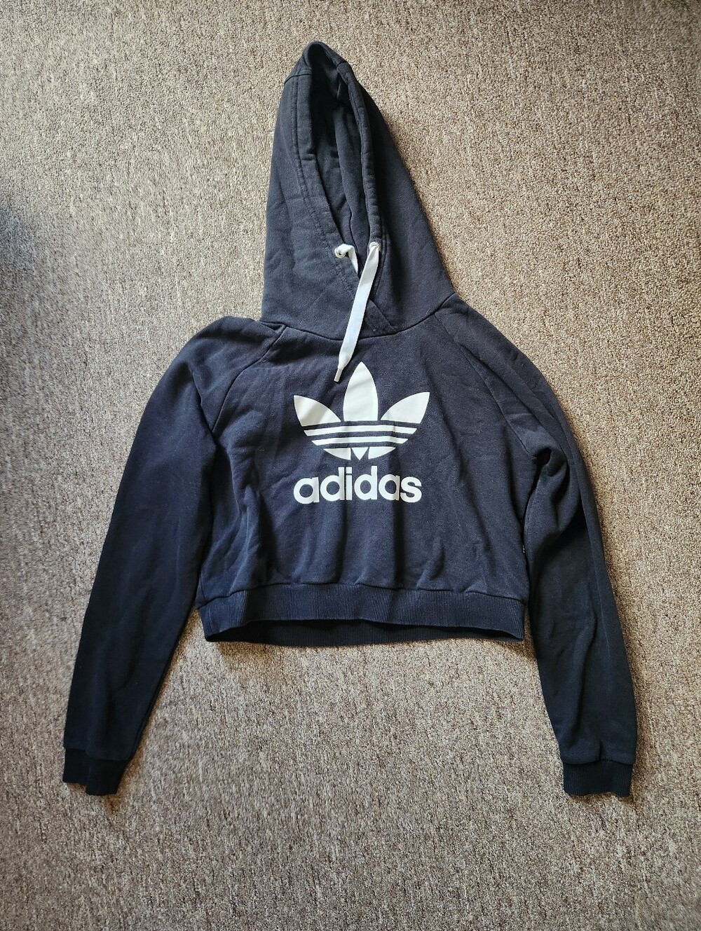 Cropped Adidas Hoodie
